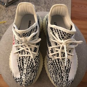Yeezy Adidas Boost Zebra 350 V2 Size 4  (Best Offer) women size 5
